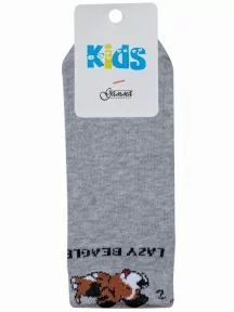 Детские носки "Гамма", С1707, СВЕТЛО-СЕРЫЕ МЕЛАНЖ