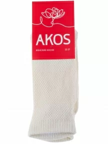 Женские носки Akos, FW41N5, КРЕМОВЫЕ