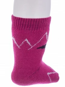 Детские махровые носки Альтаир, С129, МАЛИНОВЫЕ