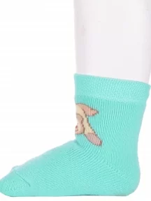 Детские махровые носки Брестские (БЧК), 14С3060, рис. 998, ЛАЗУРНЫЕ