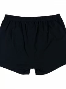 Мужские трусы-шорты из 100% хлопка Sergio Dallini, SG3304-1, ЧЕРНЫЕ