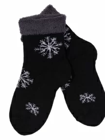 Детские махровые носки LORENZline, Л95, ЧЕРНЫЕ