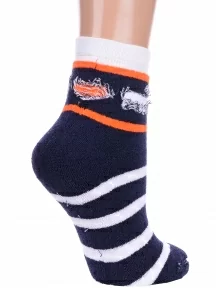 Женские махровые носки ХОХ, GZ-3R17, СИНИЕ С ОЛЕНЯМИ