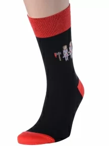 Комплект из 3 пар мужских носков MSCLUB №М18, msk3-М18, nm-218Э, "Близнецы"