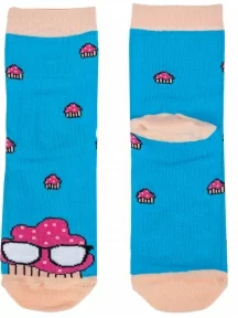 Детские носки "Борисоглебский трикотаж", 8СД1003/1, БИРЮЗОВЫЕ