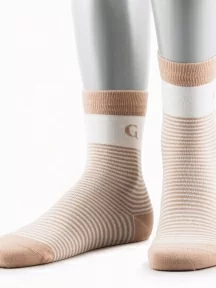 Женские бамбуковые носки Grinston socks (PINGONS), 21D1, КОРАЛЛОВЫЕ