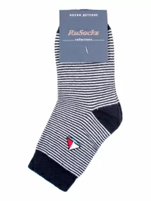 Детские носки RuSocks (Орудьевский трикотаж), Д-86, рис. 01, ТЕМНО-СИНИЕ