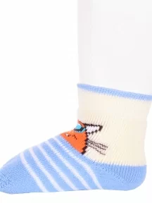 Детские махровые носки Брестские (БЧК), 14С3060, рис. 495, ГОЛУБЫЕ