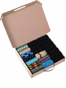 Набор из 20 пар мужских носков MSCLUB №М40, ВИМ20-40, микс