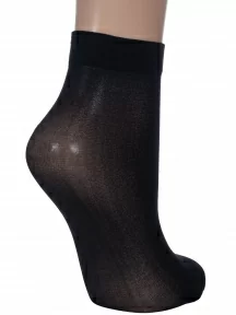 Комплект из 2 пар женских носков из микрофибры 40 den ИЖТЕКС, Н40М-2, ЧЕРНЫЕ