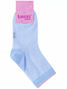 Детские носки LORENZline, Л105, ГОЛУБЫЕ в полоску