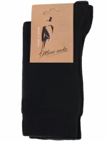 Мужские махровые носки АЛЬТАИР, ММ-220, ЧЕРНЫЕ