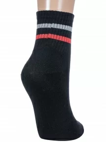 Детские спортивные носки "Красная ветка", С-525, ЧЕРНЫЕ