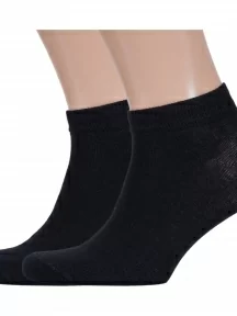 Комплект из 2 пар мужских носков Альтаир, 2-А202, ЧЕРНЫЕ