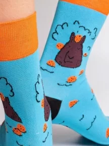 Носки unisex St. Friday Socks, contest22-1294-03/19/04, "Кайфариат / Цитрусовое СПА"