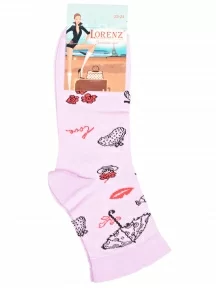 Детские носки LORENZline, П6, СИРЕНЕВЫЕ
