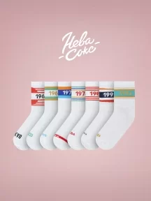 Набор из 7 пар женских носков Нева-Сокс №НС49, НС-7-49, "Олимпиады"