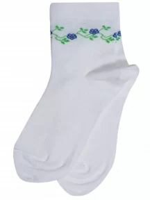 Детские бамбуковые носки LORENZline, Л59, БЕЛЫЕ