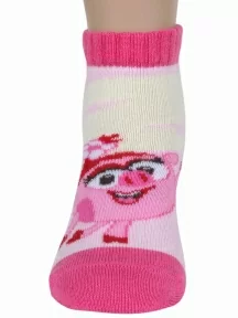 Детские короткие носки "Смешарики" Брестские (БЧК), 19С3094, рис. 245, БЛЕДНО-РОЗОВЫЕ (2)
