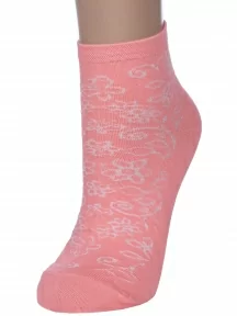 Женские носки VASILINA, 0С6213, КОРАЛЛОВЫЕ