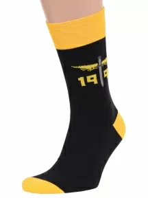 Мужские носки MSCLUB №М44, nm-507, ЧЕРНЫЕ, "1991 Bon Jovi"