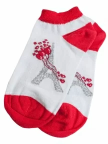 Детские носки RuSocks (Орудьевский трикотаж), Д-222, рис. 03, КРАСНЫЕ