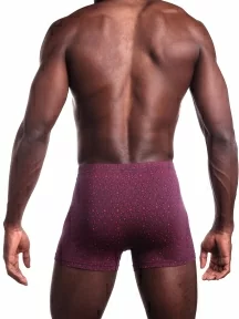 Мужские бамбуковые трусы-боксеры Sergio Dallini, SG2941-2, КРАСНЫЕ