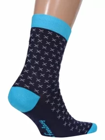 Носки unisex ХОХ FANTASY, XF-46, ТЕМНО-СИНИЕ