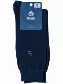 Мужские носки "НАШЕ" Смоленской чулочной фабрики, 6С38, рис. 1, ТЕМНО-СИНИЕ №3-1