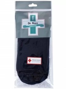Женские медицинские шерстяные носки Dr. Feet (PINGONS), 15DF9, ТЕМНО-СИНИЕ