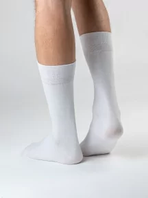 Набор из 3 пар мужских носков MSCLUB, 3-ПН-01, БЕЛЫЕ