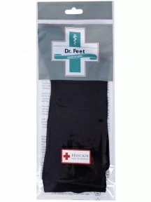 Мужские медицинские носки из 100% бамбука Dr. Feet (PINGONS), 19DF1, ЧЕРНЫЕ