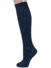 Женские гольфы RuSocks (Орудьевский трикотаж) ТЕМНО-СИНИЕ (Ж-155-03)