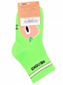 Детские спортивные носки Hobby Line, Ндх3592-03, САЛАТОВЫЕ