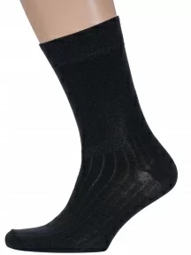 Мужские носки "Борисоглебский трикотаж", 4С75, ЧЕРНЫЕ