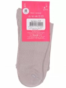 Женские бамбуковые носки с махровым следом LORENZline, Б8, СЕРЫЕ