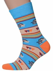 Набор из 5 пар мужских носков MSCLUB №М24, ВИ5-НМ24, микс 2