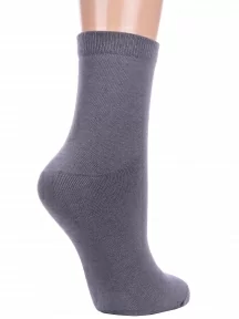 Детские махровые носки LORENZline, П15М, СЕРЫЕ