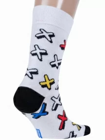 Комплект из 2 пар мужских носков DiWaRi, 2-20С-37СП, микс 4