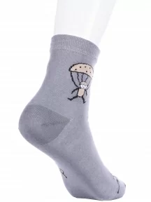 Детские носки LORENZline, П34, СЕРЫЕ