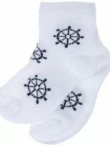 Детские носки "Борисоглебский трикотаж", 8С3000/3, БЕЛЫЕ