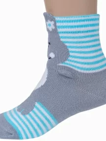 Детские носки "Красная ветка", С-771, ГОЛУБЫЕ