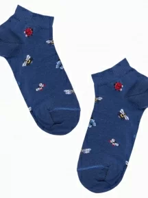 Женские короткие носки Брестские (БЧК), 14С1101, рис. 298, ТЕМНО-ДЖИНСОВЫЕ