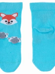 Комплект из 2 пар детских носков Брестские (БЧК), 2-18С3086, рис. 568, ЛАЗУРНЫЕ