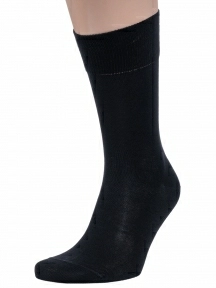 Набор мужских носков из мерсеризованного хлопка, 10 пар (ТМ Grinston socks), PG-15D3-10k, ЧЕРНЫЕ