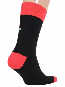 Мужские носки MSCLUB №М44, nm-503, ЧЕРНЫЕ, "1989 Pink Floyd"