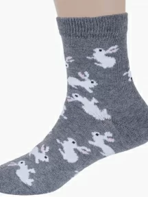 Детские носки RuSocks (Орудьевский трикотаж), Д-31349, рис. 04, СЕРЫЕ