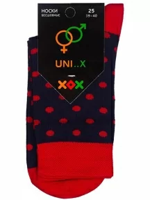 Носки unisex ХОХ FANTASY, XF-38, ТЕМНО-СИНИЕ