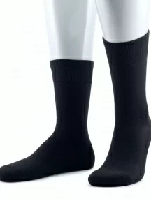 Мужские термоноски с махровым следом Sergio Di Calze (PINGONS), 19SC4, ЧЕРНЫЕ