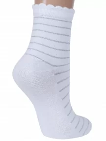 Женские носки "Красная ветка", С-1412, БЕЛЫЕ